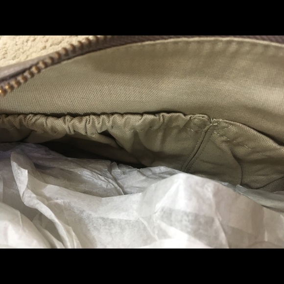 NWT Portobello gray leather Elliott Lucca purse - Picture 6 of 7